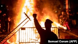 Демонстрація біля Білого дому через смерть Джорджа Флойда, 31 травня 2020 року