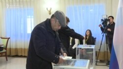 Russians in Kyrgyzstan Vote In Presidential Election Russians in Kyrgyzstan Vote In Presidential Election
