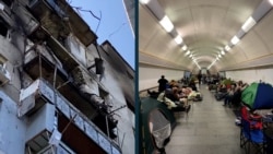 'Hiding And Praying': Ukrainian Civilians Shaken By Widespread Overnight Attacks