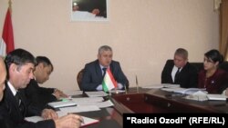 Ориф Қодирзода, раиси ҳукумати Спитамен дар нишасти хабарӣ