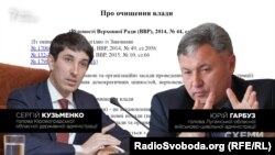 Адміністрація президента роками не може з’ясувати, чи підпадають під дію закону «Про очищення влади» голови двох областей