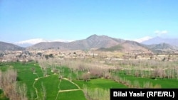 د باجوړ مرکز خار ته نژدې کرنیزې سیمې.