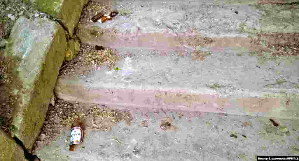 Раніше за сходами доглядали, об'єкт періодично облагороджували