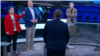 Ольга Скабеєва та Євген Попов. Кадр із ток-шоу телеканалу «Россия-1» «60 минут»