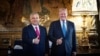 Віктор Орбан і Дональд Трамп під час зустрічі в липні цього року