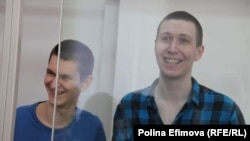 Yan Sidorov (left) and Vladislav Mordasov