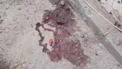 Оқибатҳои ҷанг дар марз. Хонаҳои сӯхта ва мошинҳои олуда ба хун Оқибатҳои ҷанг дар марз. Хонаҳои сӯхта ва мошинҳои олуда ба хун