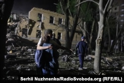 Наслідки влучання в Святошинському районі, Київ, 24 квітня 2025 року