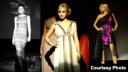 Намунаҳои либоси сохтаи Нафиса Имронова. Акс аз саҳифаи Fashion Jivj дар Фейсбук гирифта шудааст