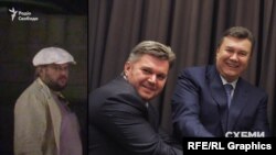 Чоловік у білому кашкеті – Едуард Ставицький, екс-міністр уряду за президентства Януковича