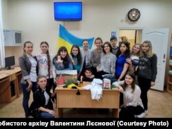 Бібліотека ЛНУ імені Тараса Шевченка. Після виступу команди «Літературна мапа Луганщини» перед студентами