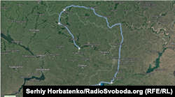 Такий шлях довелось подолати чоловікові, який їхав із Костянтинівки у Новоазовськ. До війни він би зайняв не більше ніж пару годин