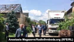 Президент України Володимир Зеелнський перед з'їздом партії «Слуга народу»