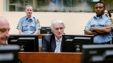 Международный трибунал по бывшей Югославии судит лидера боснийских сербов Радована Караджича в Гааге в марте 2016 года