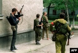 Під час бойових дій на вулицях молдовського міста Бендери, 29 червня 1992 року