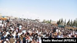 په کلا سیف الله کې د پښتون ژغورنې غورځنګ جلسه