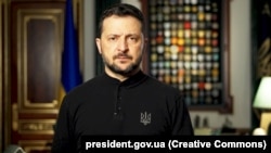 Presidenti i Ukrainës, Volodymyr Zelensky.