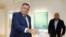 Milorad Dodik, lider SNSD-a, glasa na lokalnim izborima, Laktaši, BiH, 6. oktobra 2024.