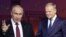 Коллаж: Путин и Туск