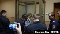Анастасия Шевченко в зале суда, Ростов-на-Дону, 23 января 2019 года