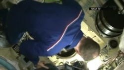 Russian-U.S. Crew Arrives At International Space Station Russian-U.S. Crew Arrives At International Space Station