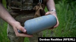 Один із варіантів бойової частини для дрона – уламково-фугасний і виготовлений на заводі