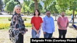 Olivera Kovačević na otvaranju "Nedelje ponosa" u Beogradu, 1. septembar 2025.