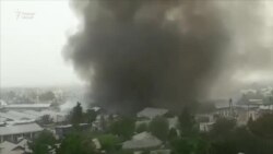 Видеои сӯхтор дар бозори марказии Фархор Видеои сӯхтор дар бозори марказии Фархор