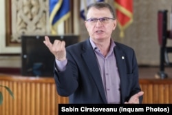 Marius Nistor, liderul Federației Sindicatelor Libere din Învățământ Spiru Haret.