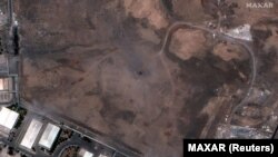 Satelitska fotografija postrojenja za obogaćivanje uranijuma Natanz posle američkog bombarodvanja, 22. jun 2025.