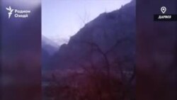 Тирборони ду деҳаи Дарвоз аз самти Афғонистон Тирборони ду деҳаи Дарвоз аз самти Афғонистон