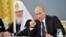 Патриарх РПЦ МП Кирилл и Владимир Путин