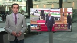 "Пеши президент омадам, намонданд" "Пеши президент омадам, намонданд"