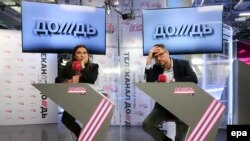 Dozhd operates online and is a platform where Kremlin critics regularly appear.