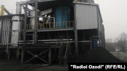 Дастгоҳи истеҳосоли газ аз ангишт дар корхонаи "Талко"