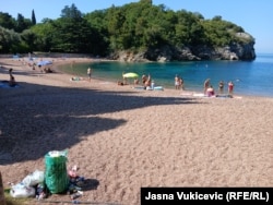 Hotelska plaža u Miločeru, 24.jun 2025.