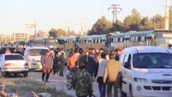 Хуруҷи ғайринизомиён аз шаҳри Ҳалаб Хуруҷи ғайринизомиён аз шаҳри Ҳалаб