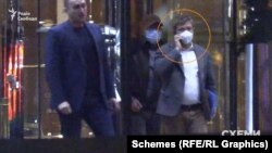 Згодом з готелю вийшов і сам Коболєв, одразу за бізнесменом Кіперманом