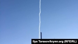 След самолета в небе над Симферополем, 19 марта 2019 год