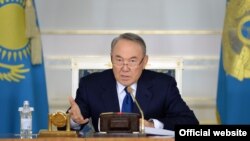 Kazakh President Nursulatan Nazarbaev (file photo)