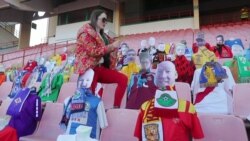 Cardboard Cutouts Join Belarusian Fans In Europe's Only Active Soccer League Cardboard Cutouts Join Belarusian Fans In Europe's Only Active Soccer League