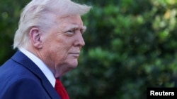 Președintele american Donald Trump, la Casa Albă