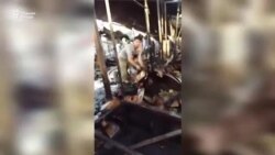 Сӯхтор дӯконҳои бозори Панҷро нобуд кард Сӯхтор дӯконҳои бозори Панҷро нобуд кард
