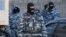 Бійці зведеної групи ФСБ і поліції Росії у Криму