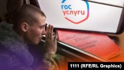 Коллаж: осенний набор в армию РФ