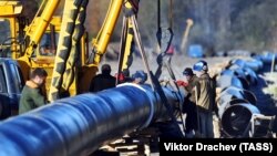 Работы по реконструкции нефтепровода Мозырь – Брест компании "Гомельтранснефть Дружба"