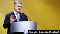 Петро Порошенко під час прес-конференції, Київ, 16 грудня 2018 року