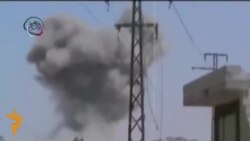 Amateur Video Appears To Show Shelling In Damascus Amateur Video Appears To Show Shelling In Damascus
