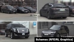 20 квітня «Схеми» помітили на парковці комплексу Koncha Zaspa Park понад десяток автівок преміум-класу, серед яких – Range Rover, зареєстрований на «слугу народу» Анатолія Гунька