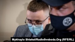 Сергій Стерненко в залі суду